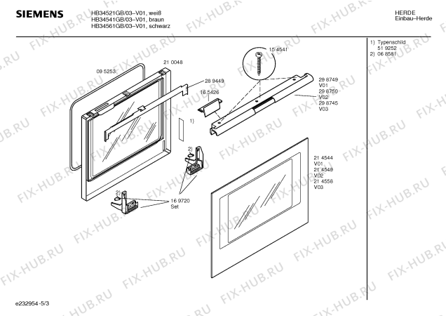 Схема №2 HB28040GB с изображением Ручка управления духовкой для духового шкафа Siemens 00162272