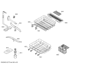 Схема №3 3VN351ID с изображением Передняя панель для посудомойки Bosch 00661643