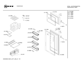 Схема №2 K3844X4 с изображением Дверь для холодильной камеры Bosch 00473576