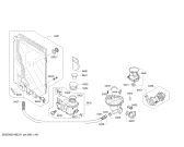 Схема №2 SX66P030EU с изображением Силовой модуль запрограммированный для посудомойки Bosch 12015474