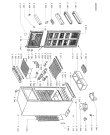 Схема №1 ART 650/G с изображением Уплотнитель (прокладка) для холодильника Whirlpool 481953058064