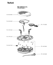 Схема №1 RE128816/11A с изображением Плоскость для мультигриля Tefal TS-01029680