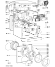 Схема №1 AWM 1400 с изображением Обшивка для стиральной машины Whirlpool 481245213049