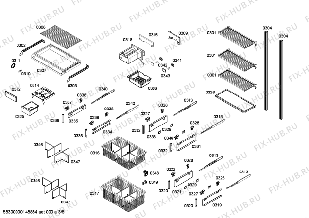 Схема №4 FIN30MIIL1 F 1811 VI с изображением Силовой модуль для холодильника Bosch 00676704