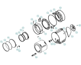 Схема №1 W6983 AU   -White (900003464, WM60.3) с изображением Лючок для стиралки Gorenje 441838