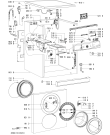 Схема №1 PWF 2726 с изображением Блок управления для стиралки Whirlpool 480111105049