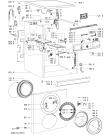 Схема №1 AWO/D 8200 с изображением Затвор для стиралки Whirlpool 481241728047