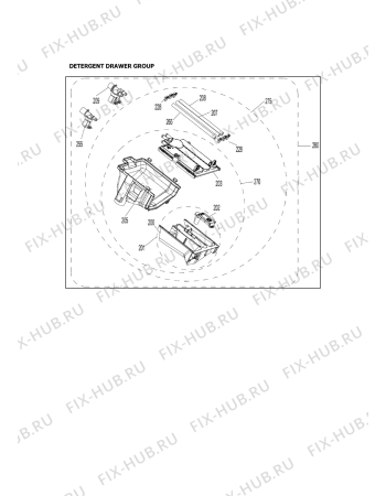 Схема №2 WM105V с изображением Ручка (крючок) люка для стиралки Whirlpool 482000016483