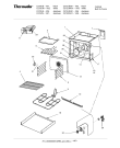 Схема №13 SCD272ZS с изображением Крепежный набор для плиты (духовки) Bosch 00490781