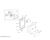 Схема №2 ZED25W40EU с изображением Корзина для посуды для посудомоечной машины Bosch 00777364