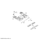 Схема №2 EI645EC11 с изображением Блок подключения для плиты (духовки) Bosch 00427161
