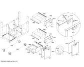 Схема №2 CGB48RSBU с изображением Поднос для духового шкафа Bosch 00143119