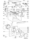 Схема №1 AWM 245/3 с изображением Обшивка для стиральной машины Whirlpool 481945328304
