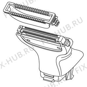 Большое фото - Часть корпуса для электроэпилятора Philips 422203632461 в гипермаркете Fix-Hub