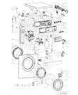 Схема №1 AWV 610/M с изображением Декоративная панель для стиральной машины Whirlpool 481245213862