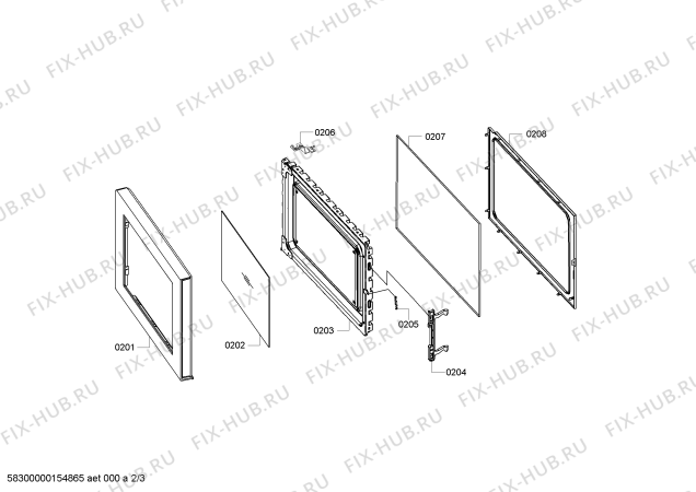 Схема №3 P1MCB2405B с изображением Панель для микроволновки Bosch 00679282