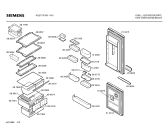 Схема №3 KG27VF3 с изображением Панель для холодильника Siemens 00285452