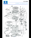 Схема №1 EC 460 ILLY с изображением Уплотнитель для кофеварки (кофемашины) DELONGHI 5332205800
