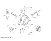 Схема №3 WM08A163II IQ100 с изображением Панель управления для стиралки Siemens 00708957