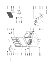 Схема №1 CHE-1120 с изображением Часть корпуса для холодильной камеры Whirlpool 481245228834