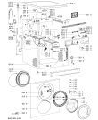 Схема №2 AWO/D 7836 с изображением Декоративная панель для стиралки Whirlpool 480111100705