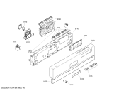 Схема №2 SGIKBN7 с изображением Передняя панель для посудомоечной машины Bosch 00442044