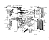 Схема №1 KG2851 с изображением Внешняя дверь для холодильника Siemens 00192796