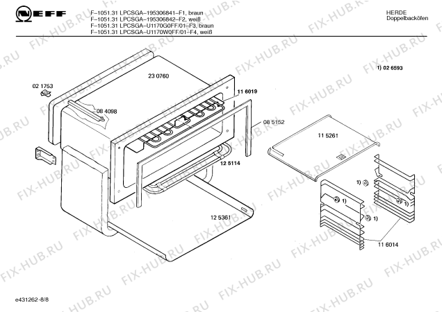 Схема №4 U1170W0FF JOKER 565 с изображением Индикатор для духового шкафа Bosch 00115809
