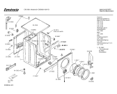 Схема №2 CW29311 CW2931 ELECTRONIC с изображением Ручка для стиралки Bosch 00088181