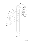 Схема №3 AFO 636 с изображением Пламярассекатель для электропечи Whirlpool 482000018261