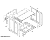 Схема №4 HB10AB520 с изображением Панель управления для духового шкафа Siemens 00670409