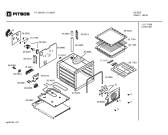 Схема №2 P15061W с изображением Корпус духовки для духового шкафа Siemens 00235578