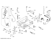Схема №3 SMI68M55EU с изображением Передняя панель для электропосудомоечной машины Bosch 00704236