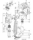 Схема №2 EBC54523AX с изображением Рама в сборе для электрокофеварки Electrolux 4055194528