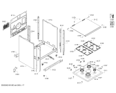 Схема №3 HGD745250L с изображением Форсунки для жидкого газа для плиты (духовки) Bosch 00629215