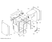 Схема №3 SGZAIA3 с изображением Передняя панель для электропосудомоечной машины Bosch 00367007