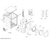 Схема №1 WM10P2C01W iQ300 с изображением Модуль управления, запрограммированный для стиральной машины Siemens 11009953