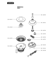 Схема №1 BKB401MX с изображением Электропитание для соковыжималки Seb SS-148248