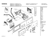 Схема №3 WM50100EE, SIWAMAT 5010 с изображением Панель управления для стиралки Siemens 00352402