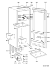 Схема №1 CB 604 W 901.235.20 с изображением Запчасть для холодильника Whirlpool 481231028373