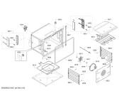 Схема №5 POD302RW, Thermador с изображением Внешняя дверь для духового шкафа Bosch 00777935