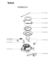 Схема №1 EF320812/11A с изображением Контейнер для фондюшницы Tefal TS-01024690