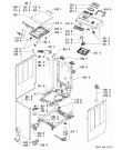 Схема №1 WAT 8575 с изображением Обшивка для стиральной машины Whirlpool 481245311154