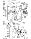 Схема №1 WAK 6760 с изображением Обшивка для стиральной машины Whirlpool 481245213557