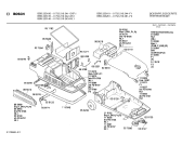 Схема №2 0752210244 BBS223161 с изображением Верхняя часть корпуса для электропылесоса Bosch 00118313