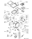 Схема №2 WATS 5140/1 с изображением Переключатель (таймер) для стиралки Whirlpool 481228219519