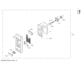 Схема №1 HF24G541 с изображением Рычаг для микроволновой печи Bosch 00622811