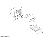 Схема №4 HSS862KEU с изображением Панель управления для электропечи Bosch 00706623