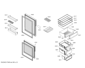 Схема №2 KGE49AI31 Bosch с изображением Инструкция по установке/монтажу для холодильной камеры Bosch 18002310