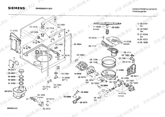 Схема №3 195306861 5223.11S с изображением Цоколь для посудомойки Bosch 00203597